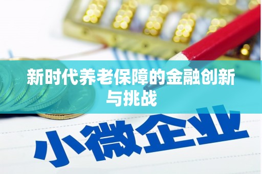 睢阳新时代养老保障的金融创新与挑战