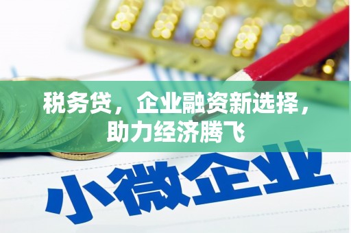睢阳税务贷，企业融资新选择，助力经济腾飞
