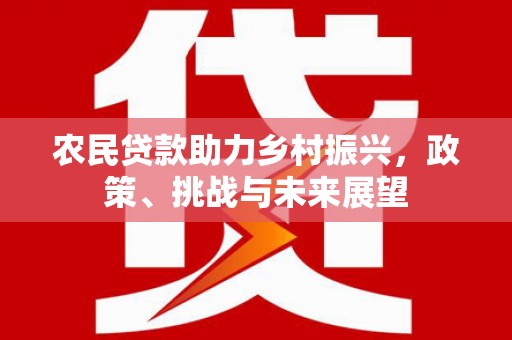 睢阳农民贷款助力乡村振兴，政策、挑战与未来展望