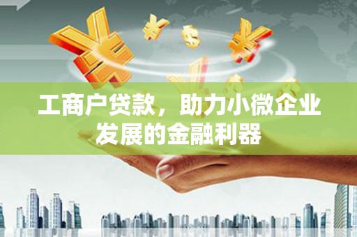 睢阳工商户贷款，助力小微企业发展的金融利器