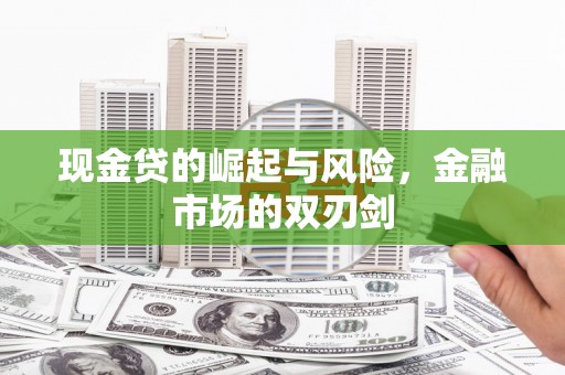 睢阳现金贷的崛起与风险，金融市场的双刃剑
