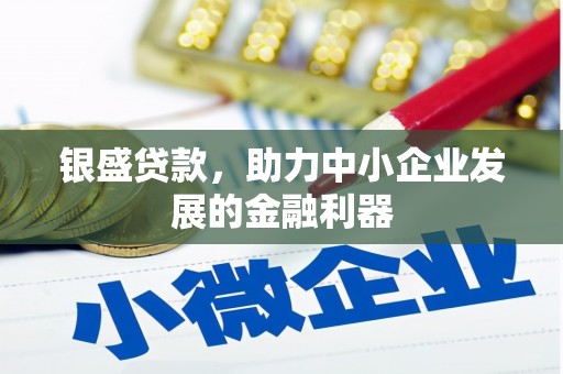 睢阳银盛贷款，助力中小企业发展的金融利器