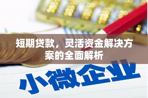 睢阳短期贷款，灵活资金解决方案的全面解析