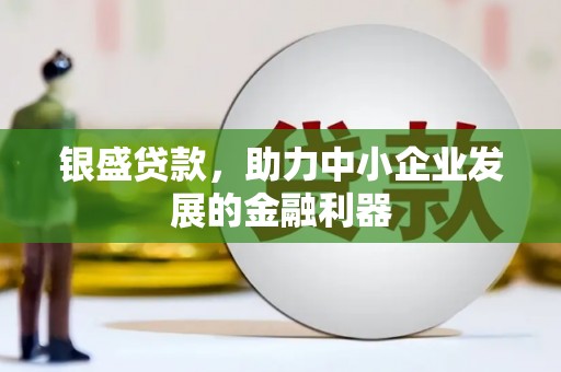 睢阳银盛贷款，助力中小企业发展的金融利器