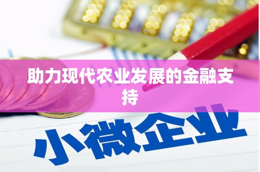 睢阳助力现代农业发展的金融支持