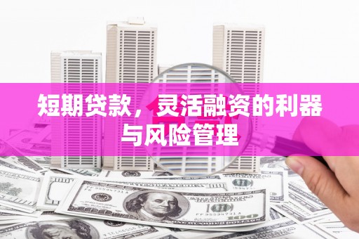 睢阳短期贷款，灵活融资的利器与风险管理